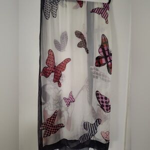 Moschino Cheap and Chic Olive Oyl Silk Scarf